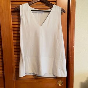 Everlane double lined silk v-neck tank